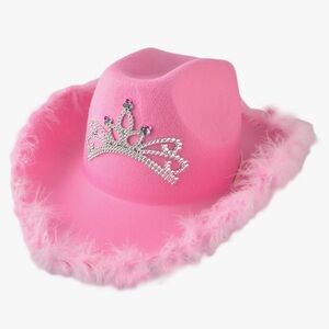 Pink Crown Cowboy Hat